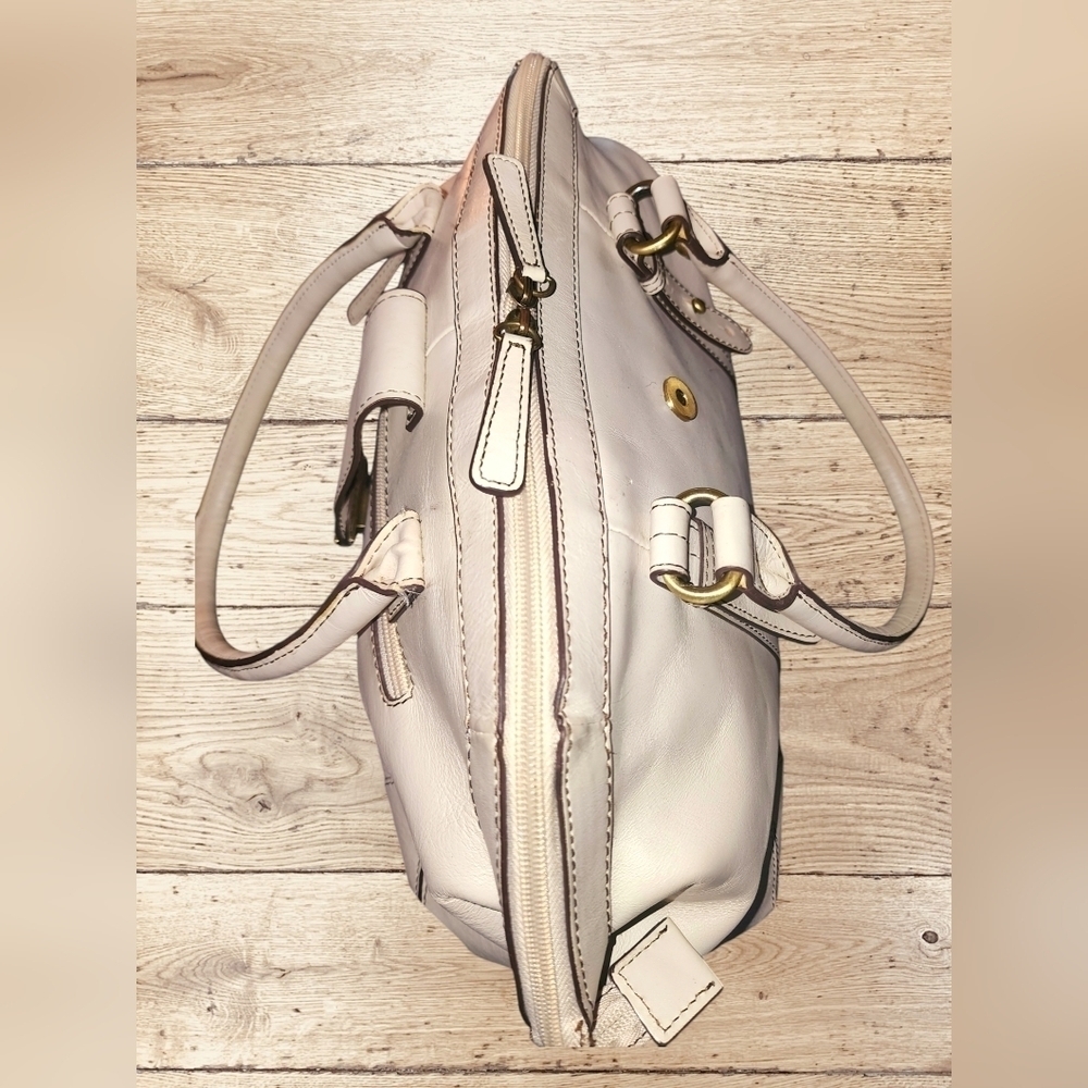 Etienne Aigner Vintage Double Zipper Satchel - Picture 4 of 13